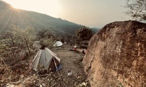 滾石部落 - 思過區 - 1帳包區營位 - 過年露營