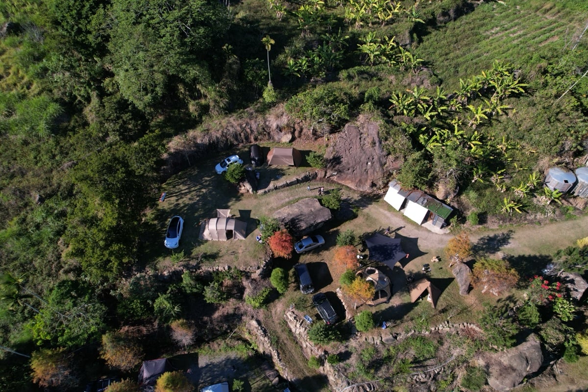 中秋連假 - 住鷹台 - 1帳包區 - 沒護欄請注意安全：圖片 3